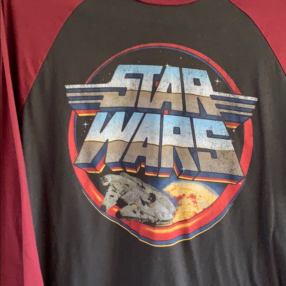 Star Wars long sleeve jersey Tee